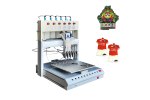 6 color drop molding machine