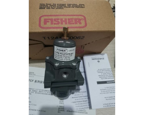 FISHER FS-67CFR-600 Filter pressure relief valve