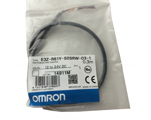 Omron E3Z-R61Y-S0SRW-03-1 photoelectric sensor 