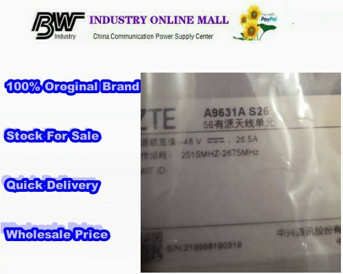 ZTE A9631A S26 5G Active antenna unit 2515MHz-2675MHz ZTE A9631A S26 5G Active antenna unit 2515MHz-2675MHz